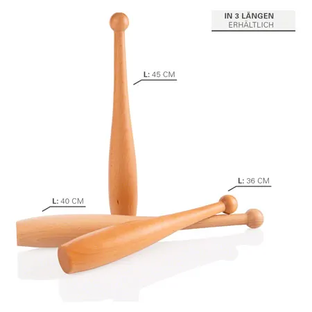 Turnkeule aus Hartholz, 36 cm