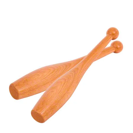 Turnkeule aus Hartholz, 2er-Set, 36 cm