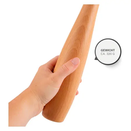 Turnkeule aus Hartholz, 40 cm