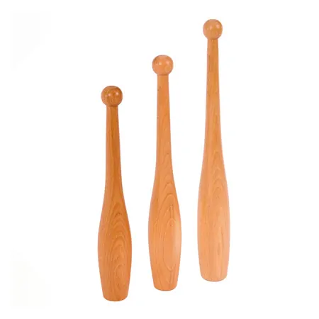 Turnkeule aus Hartholz, 2er-Set, 40 cm