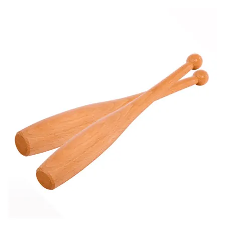 Turnkeule aus Hartholz, 2er-Set, 45 cm