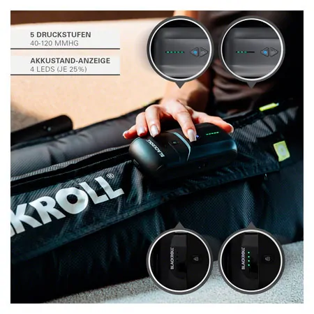 BLACKROLL Compression Boots 2.0, Gr��e S, Akku