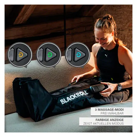 BLACKROLL Compression Boots 2.0, Gr��e S, Akku