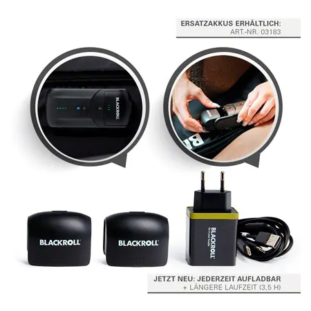 BLACKROLL Compression Boots 2.0, Gr��e S, Akku