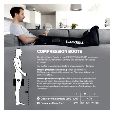 BLACKROLL Compression Boots, Akku