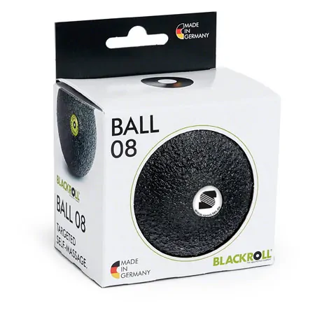 BLACKROLL Ball,  8 cm, schwarz
