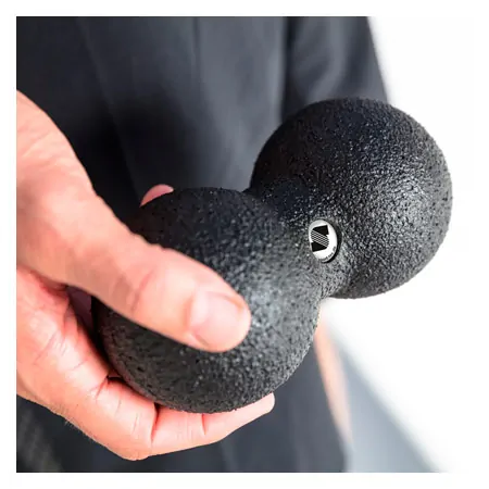BLACKROLL Ball DUO,  8 cm, schwarz