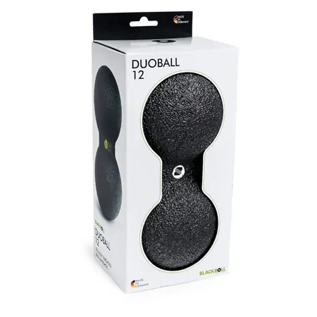 BLACKROLL Ball DUO  12 cm, schwarz