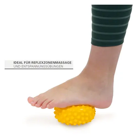 Sensy-Ball, � 10 cm, gelb, 2 St�ck