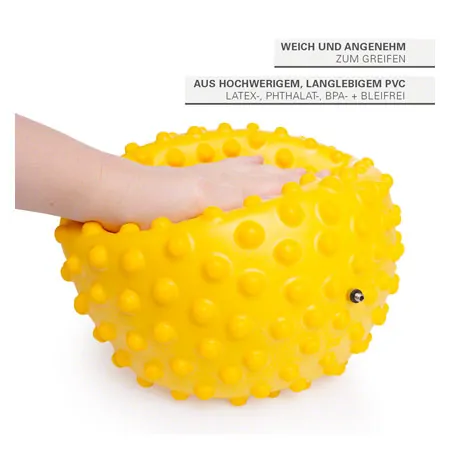 Sensy-Ball, � 28 cm, gelb