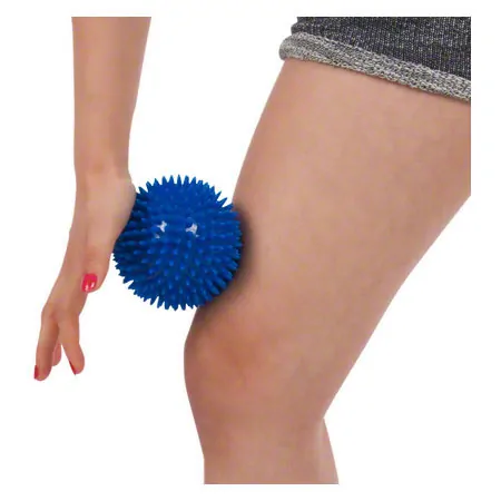 Igel-Ball,  10 cm, blau, mittel