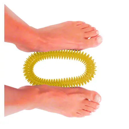 Igelring,  16 cm, gelb