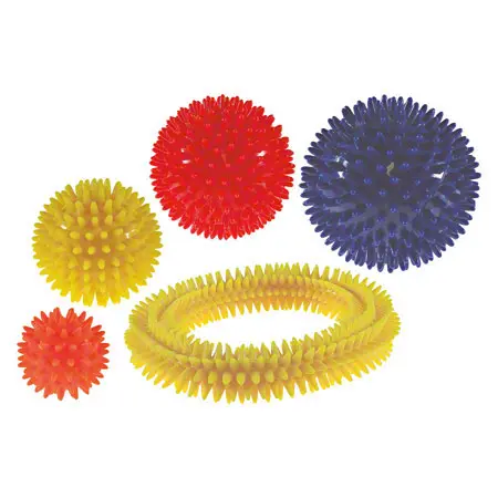 Igelring,  16 cm, gelb