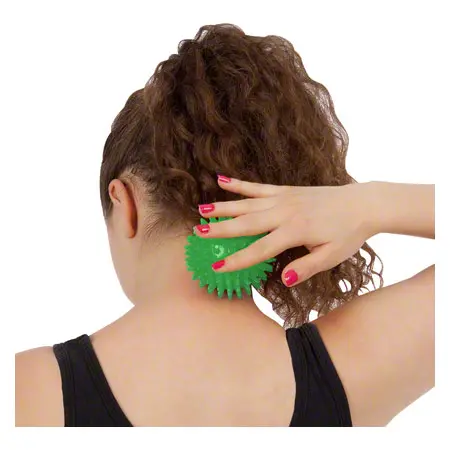 Igel-Ball,  7 cm, grn, mittel
