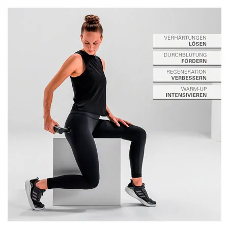 BLACKROLL Fascia Gun-Set, Massagepistole + Heat Head W�rmeaufsatz