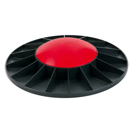 TOGU Balance Board,  40 cm, leicht, schwarz/rot