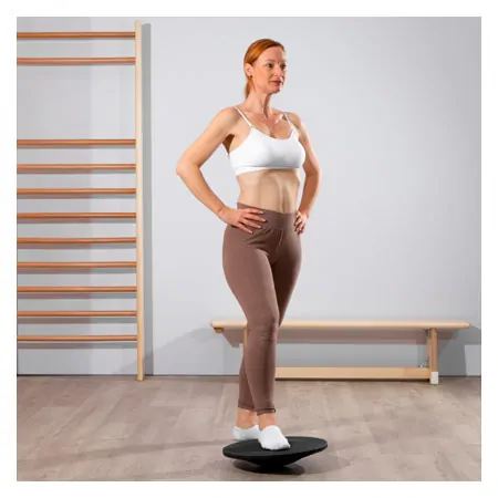 TOGU Balance Board,  40 cm, schwer, schwarz/blau