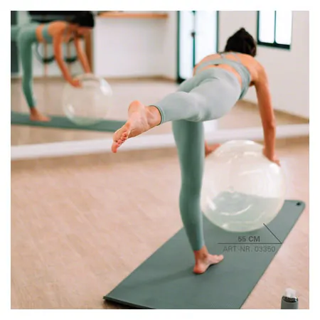 Opti-Ball Gymnastikball transparent,  75 cm