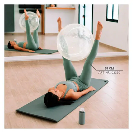Opti-Ball Gymnastikball transparent,  75 cm