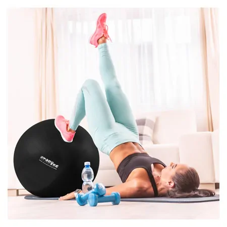 Black Ball Gymnastikball,  65 cm, schwarz