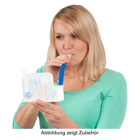 TRI-BALL Schlauch + Mundstck fr Atemtrainer