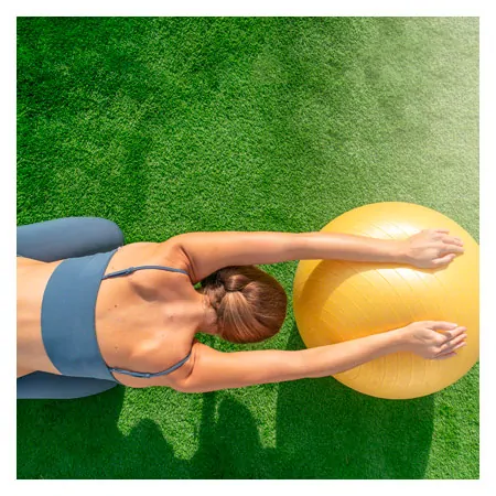 PEZZI Gymnastikball,  42 cm, gelb