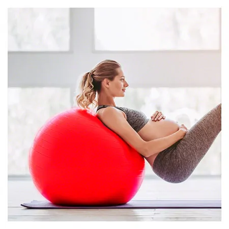 PEZZI Gymnastikball,  75 cm, rot