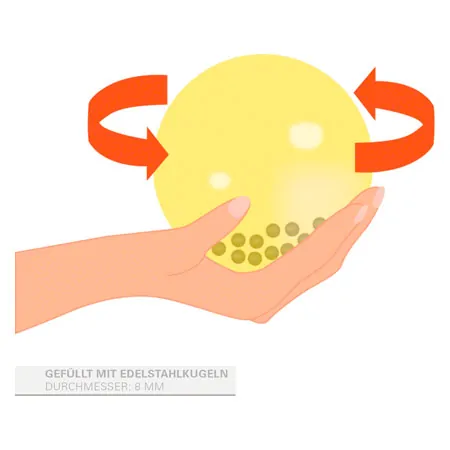 TOGU Gymnastikball Jacaranda,  12,5 cm, 400 g