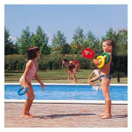 Wurf- und Tennisringe 18 cm, 4er Set