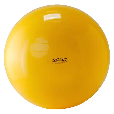 GYMNIC Gymnastikball,  75 cm, gelb