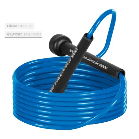 Springseil Speed Rope-Set, verstellbar, 300 cm, 10 Stck, inkl. Aufbewahrungsbeutel