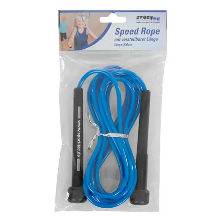 Springseil Speed Rope-Set, verstellbar, 300 cm, 10 Stck, inkl. Aufbewahrungsbeutel