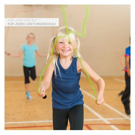 Springseil Speed Rope-Set, verstellbar, 300 cm, 10 Seile, inkl. Aufbewahrungsbeutel