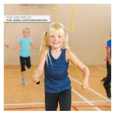 Springseil Speed Rope-Set, verstellbar, 300 cm, 10 Seile, inkl. Aufbewahrungsbeutel