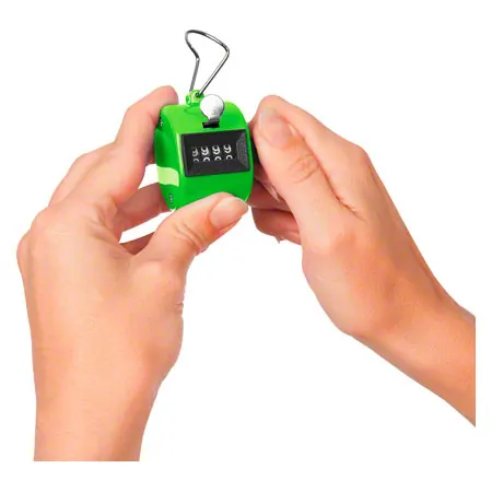 Handzhler Tally Counter aus Kunststoff