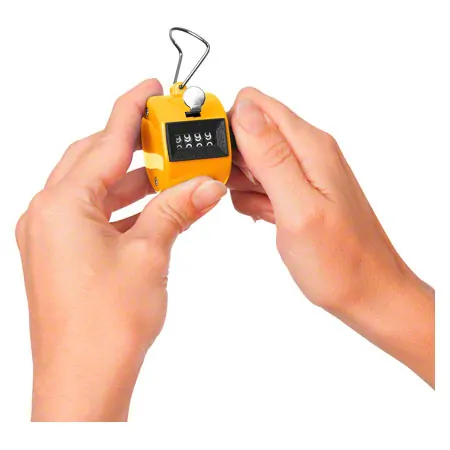 Handzhler Tally Counter aus Kunststoff