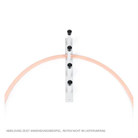 Aufh�ngevorrichtung f�r Gymnastikreifen