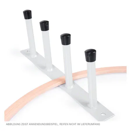 Aufh�ngevorrichtung f�r Gymnastikreifen