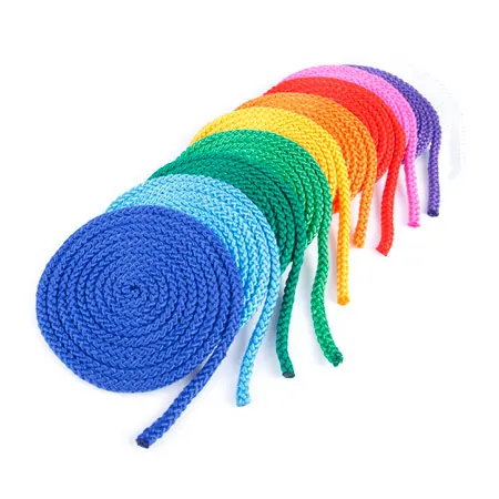 Gymnastik-Springseil, 300 cm, 10er-Set, inkl. Aufbewahrungstasche