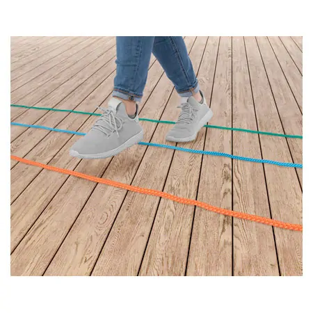 Gymnastik-Springseile 300 cm, 10er Set inkl. Aufbewahrungsbeutel