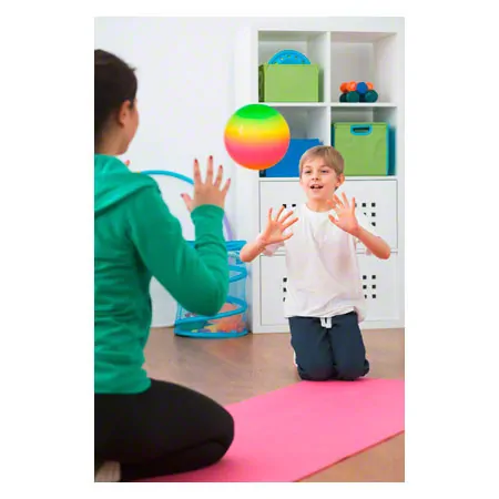 Regenbogenball,  18 cm