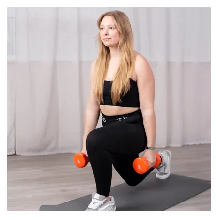 Fausthantel, 5 kg, orange, Stck