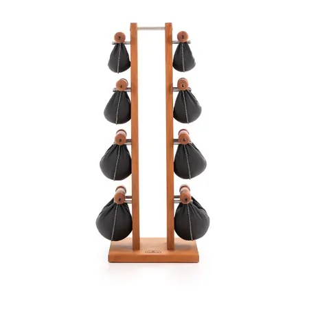 NOHrD Swing Turm inkl. 8 Swing Hanteln, 40 kg, Kirsche