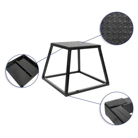 Sport-Tec Sprungtrainer Plyo Box, 45 cm