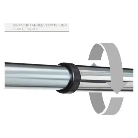 Sport-Tec Trreck Klimmzugstange 2.0 Pull-Up, ausziehbar 64-101 cm