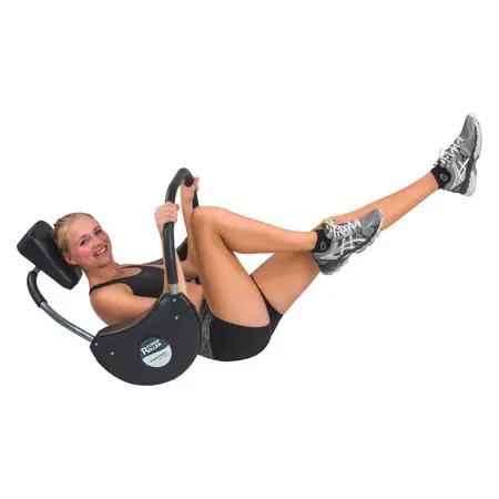 TUNTURI Bauchtrainer Power Roller inkl. bungs-DVD