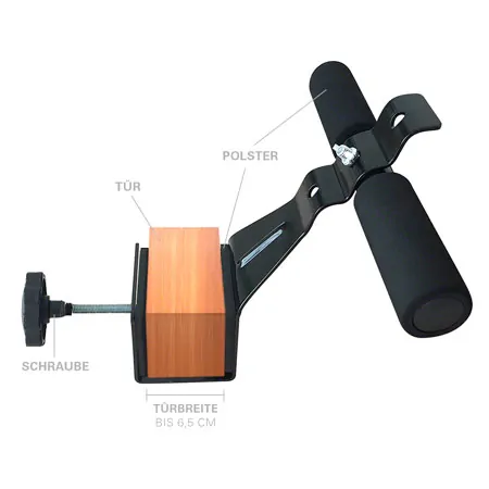 Sit-Up Bar Bauchtrainer zur Trbefestigung
