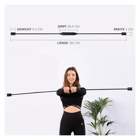 Sport-Tec Schwingstab, 159 cm