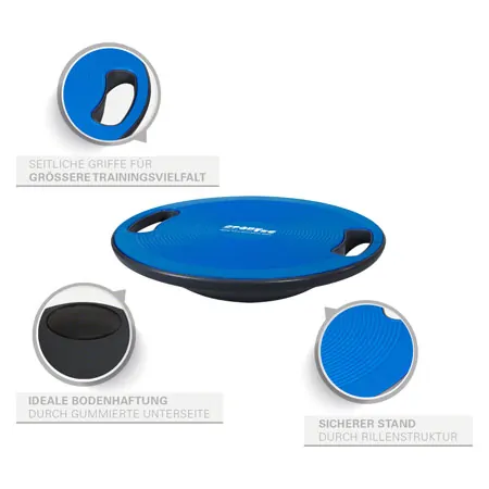 Sport-Tec Fitnesskreisel mit Griffen,  40 cm