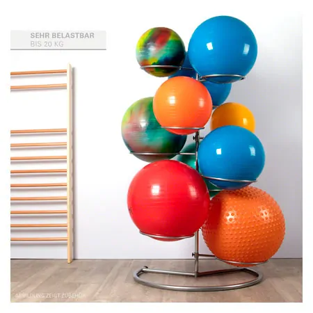 Gymnastikballstnder fr 10 Blle